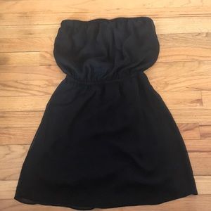 Express strapless dress